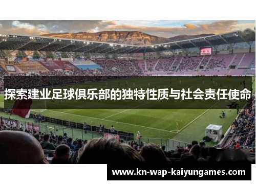 探索建业足球俱乐部的独特性质与社会责任使命