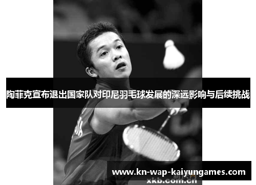 陶菲克宣布退出国家队对印尼羽毛球发展的深远影响与后续挑战 陶菲克宣布退出国家队对印尼羽毛球发展的深远影响与后续挑战
