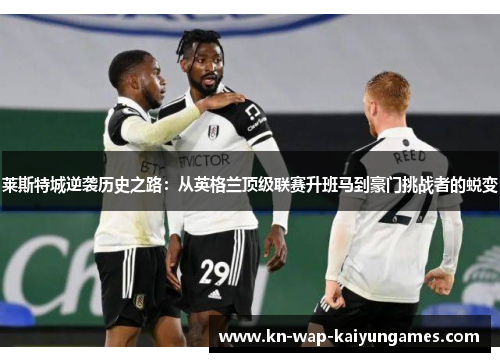 莱斯特城逆袭历史之路：从英格兰顶级联赛升班马到豪门挑战者的蜕变